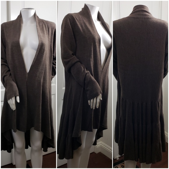 Elegant Brown Women's Sweater - Picture 2 of 7